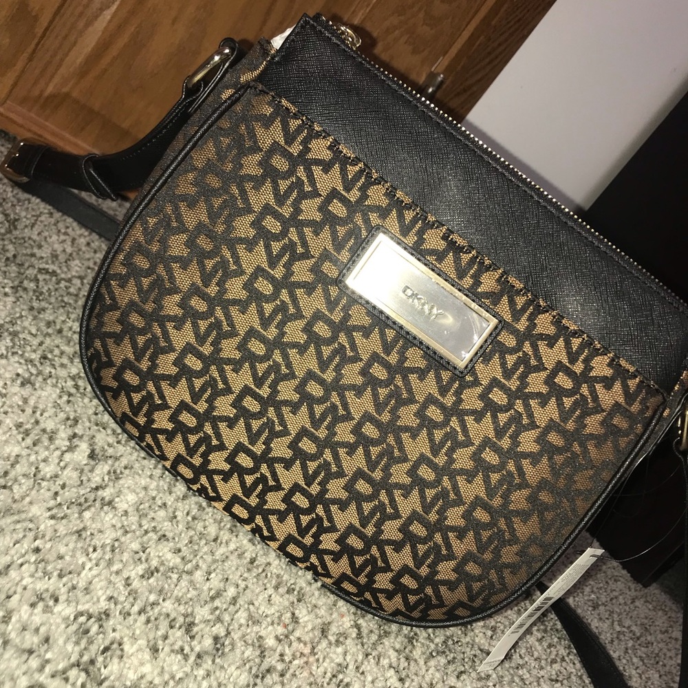 DKNY printed purse